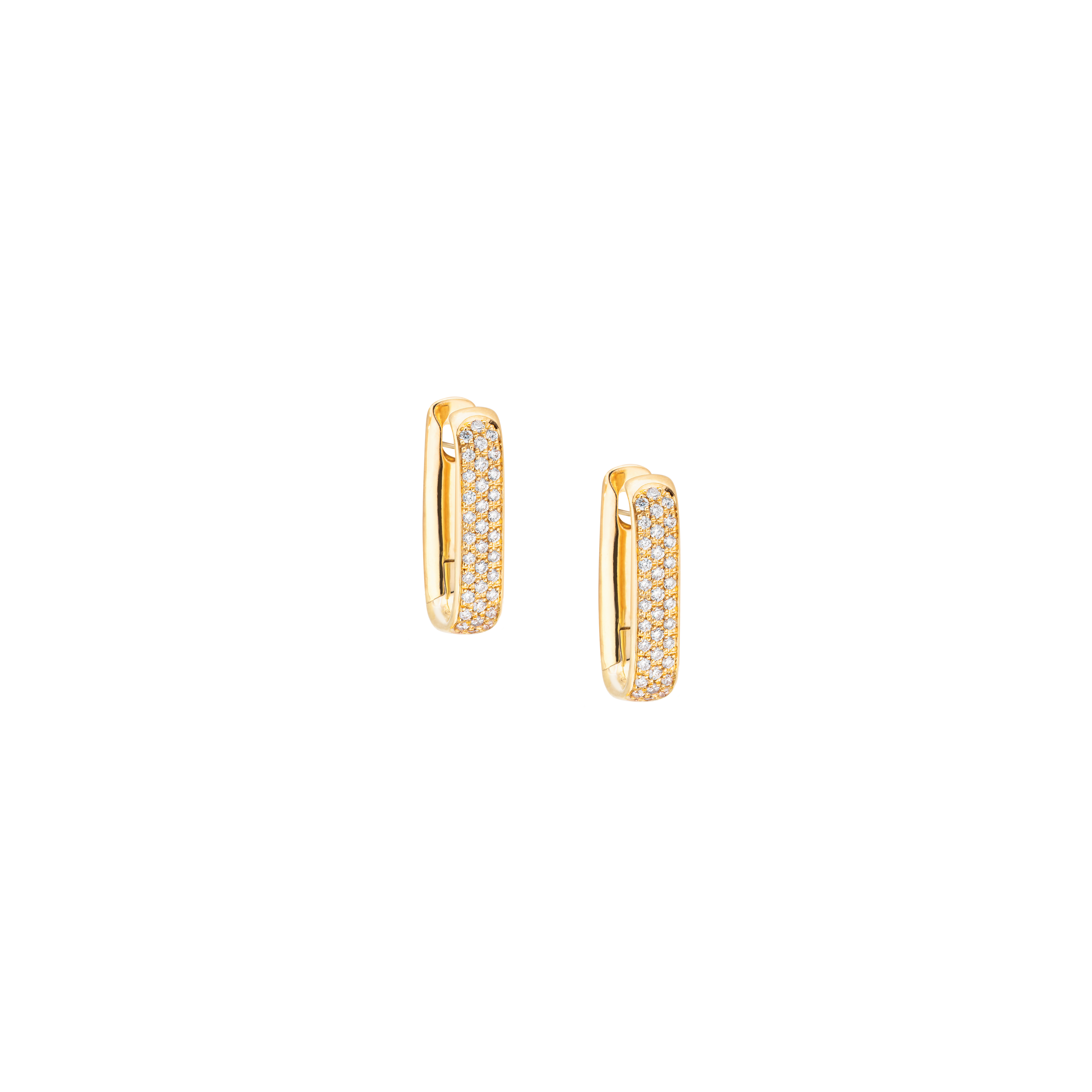 Ear Hoops MEMORY LOCK